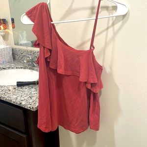 Cute One shoulder Sienna Sky Top!